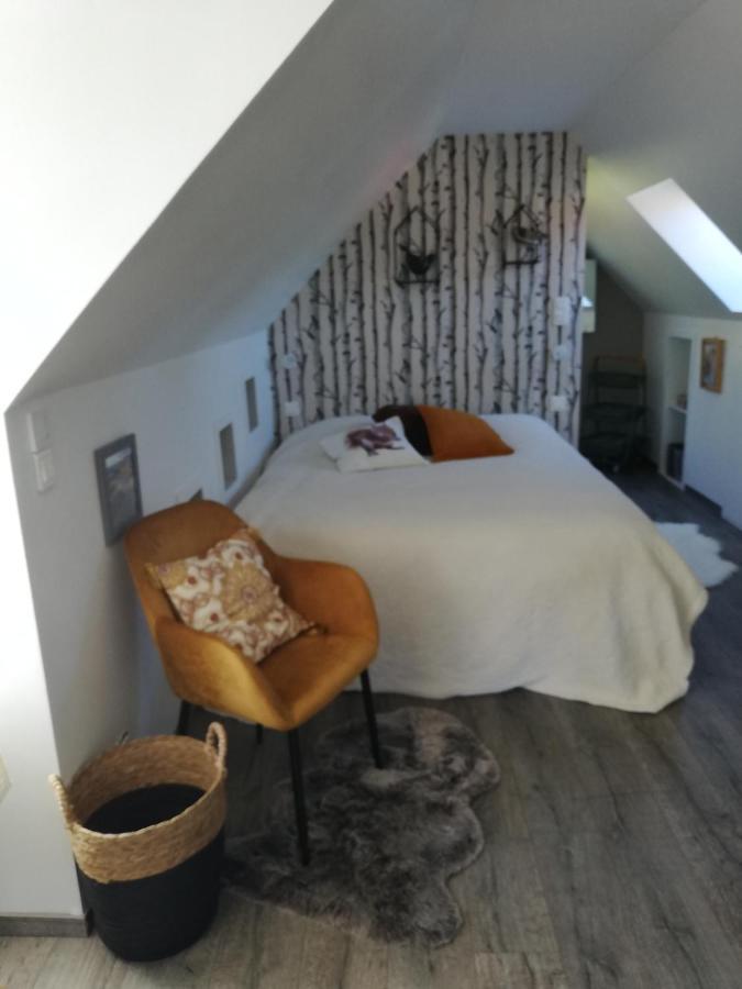 הוילה Saint-Quentin-Lamotte-Croix-au-Bailly O Loft Des Croisiens מראה חיצוני תמונה