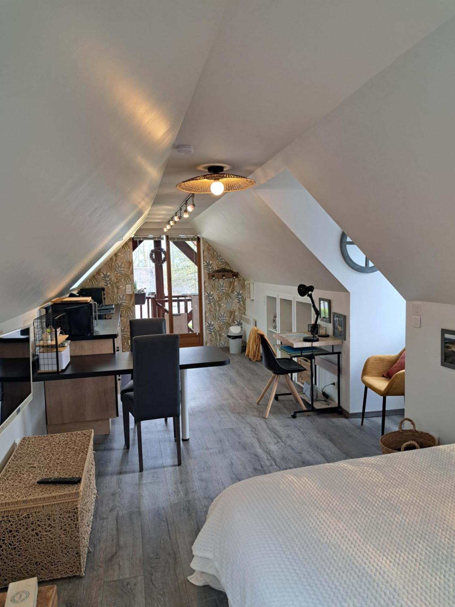 הוילה Saint-Quentin-Lamotte-Croix-au-Bailly O Loft Des Croisiens מראה חיצוני תמונה